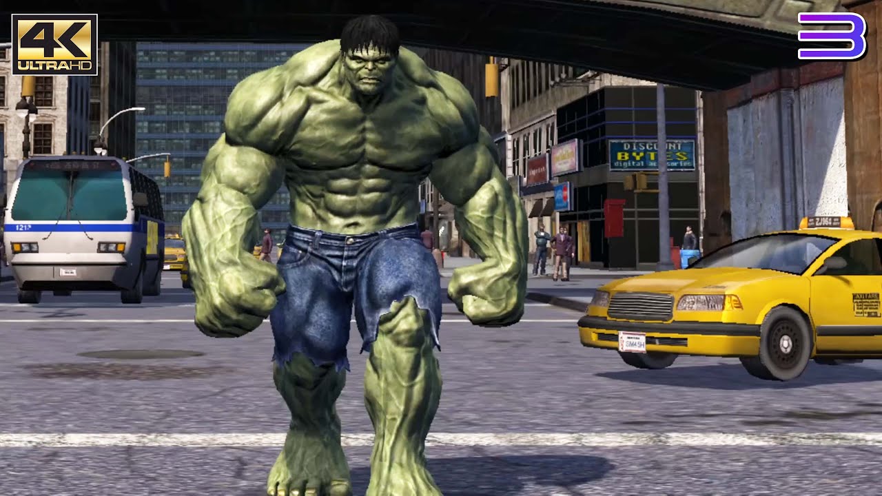 The Incredible Hulk - PS3 Gameplay 4K 2160p (RPCS3)