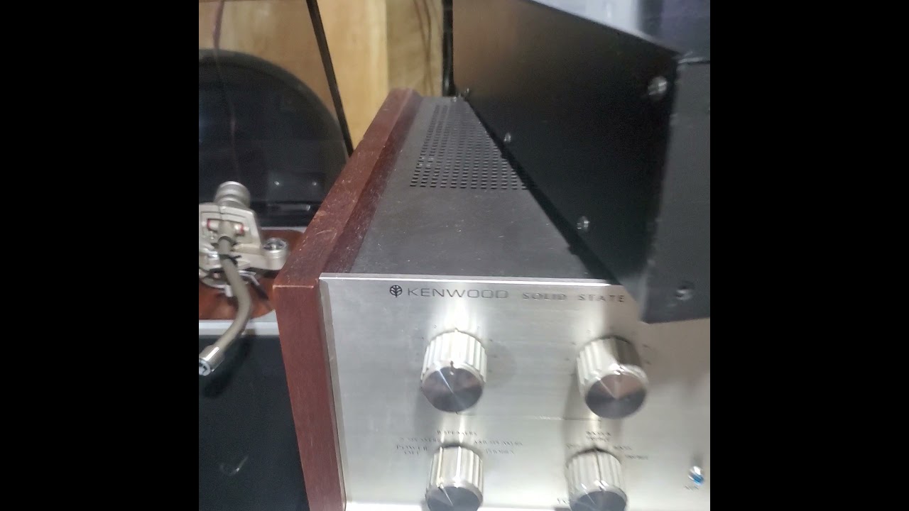KENWOOD KA 6000 & ESS HEIL PS 5A VINTAGE AUDIOPHILER EQUIPMENT