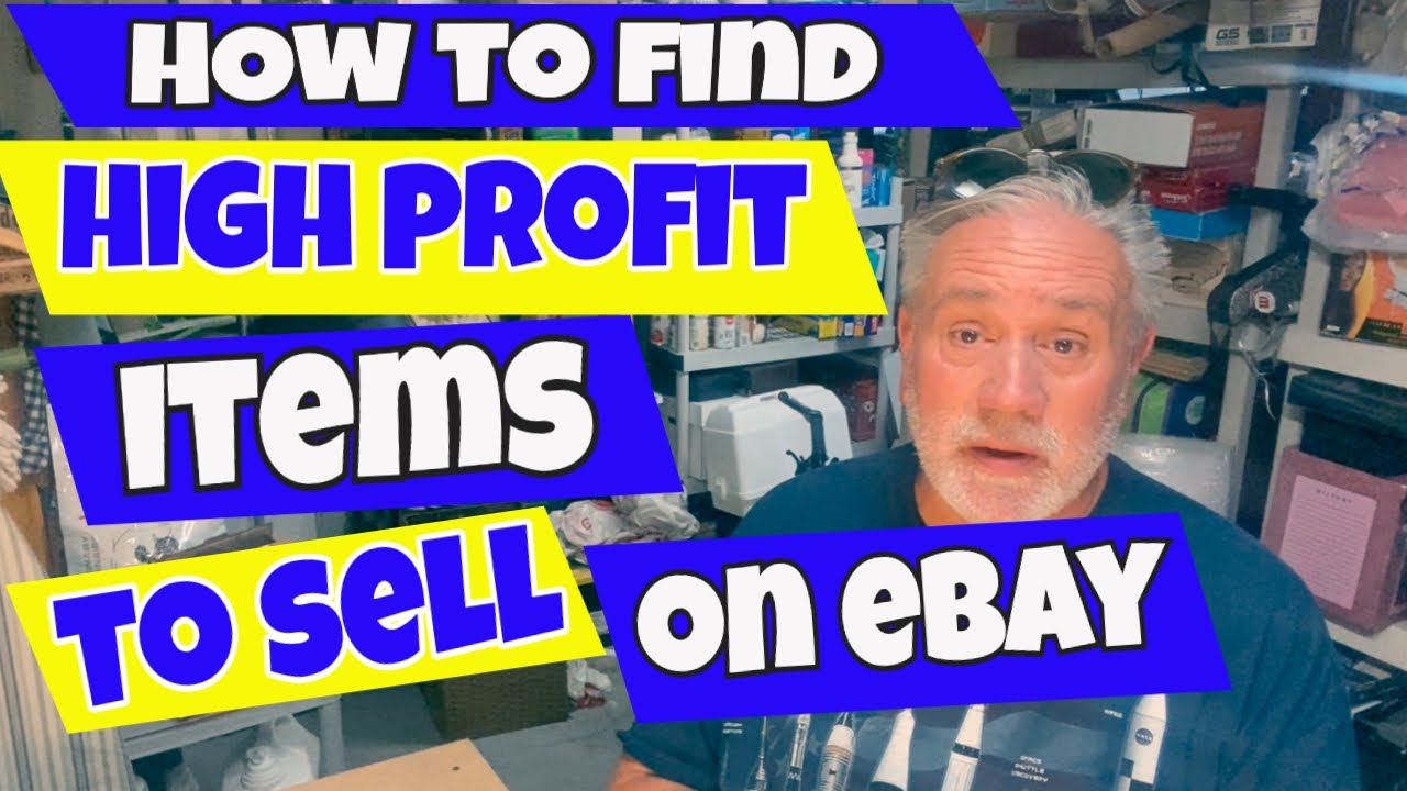 How to Find High Profit Products To Sell On Ebay