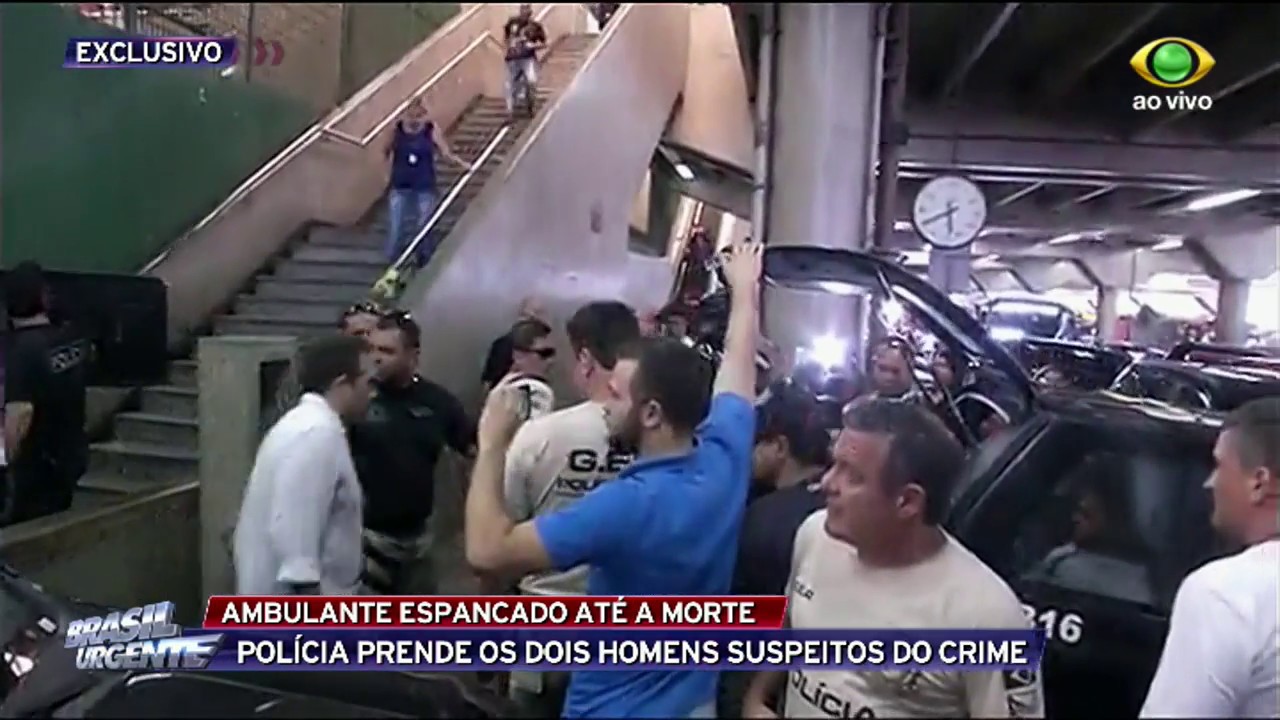 Suspeitos de assassinato deixam delegacia na Barra Funda