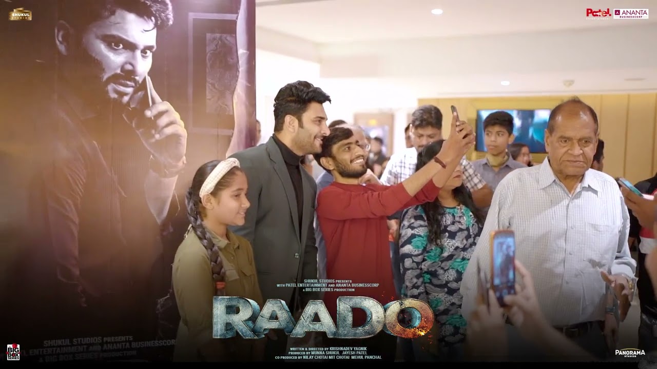 Raado Premiere - Ahmedabad| Yash Soni | Hitu Kanodia | Hiten Kumar | Krishnadev Yagnik | In Cinemas