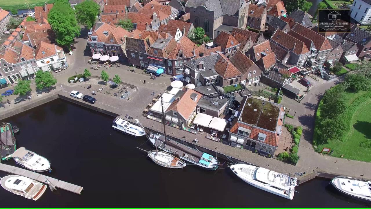 Dronefilm Prins Mauritshuis Blokzijl