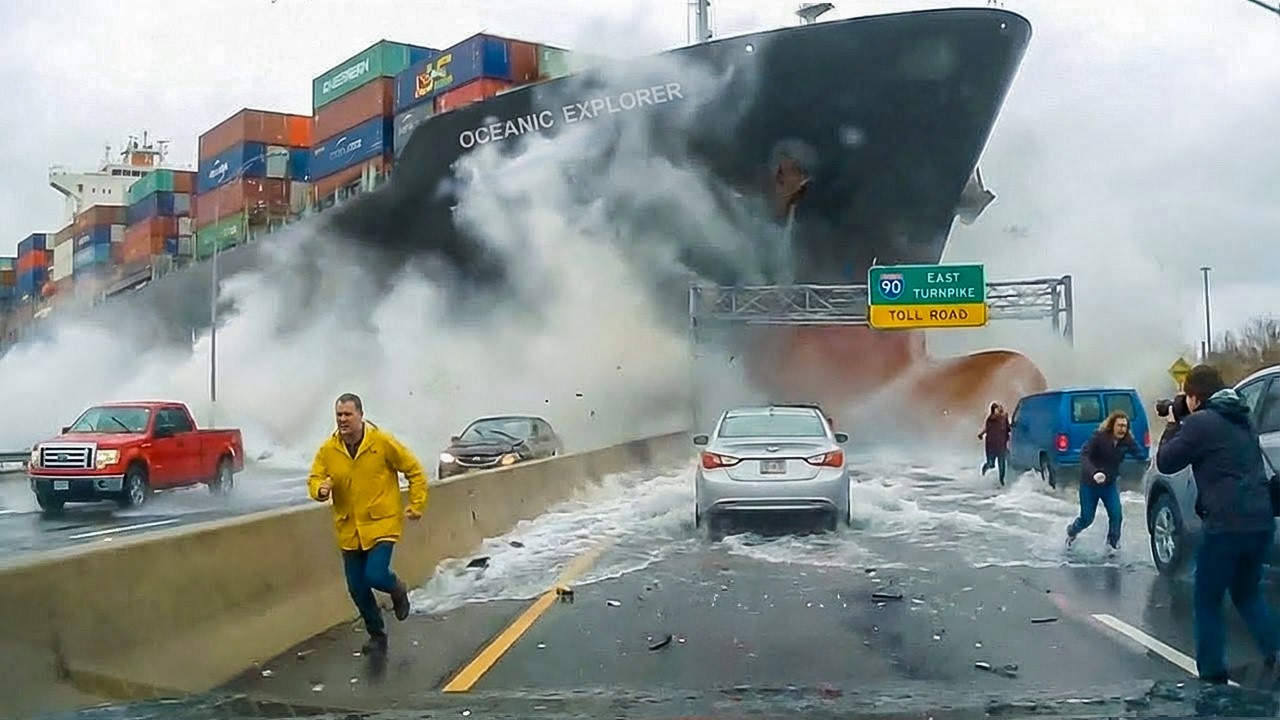 As Maiores Colisões e Erros de Navios Flagrados Pelas Câmeras