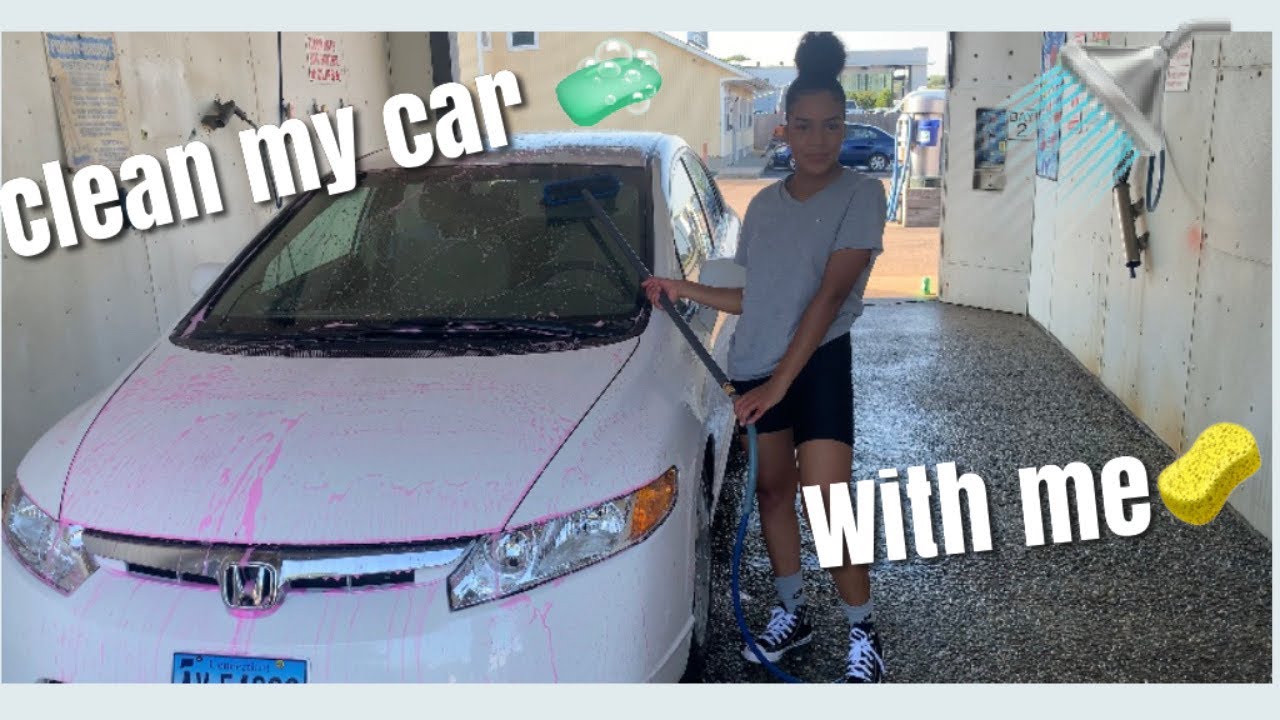 Clean and Decorate my car with me ft. LED lights