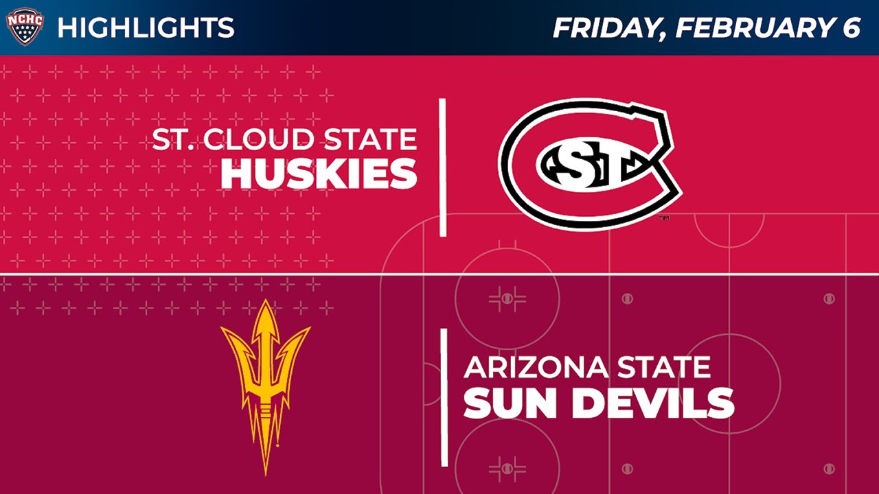 2-6-26 St. Cloud State at Arizona State Highlights