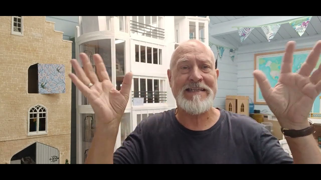 Georgie's Palace Dollhouse #12 The Ceiling Drama!!!
