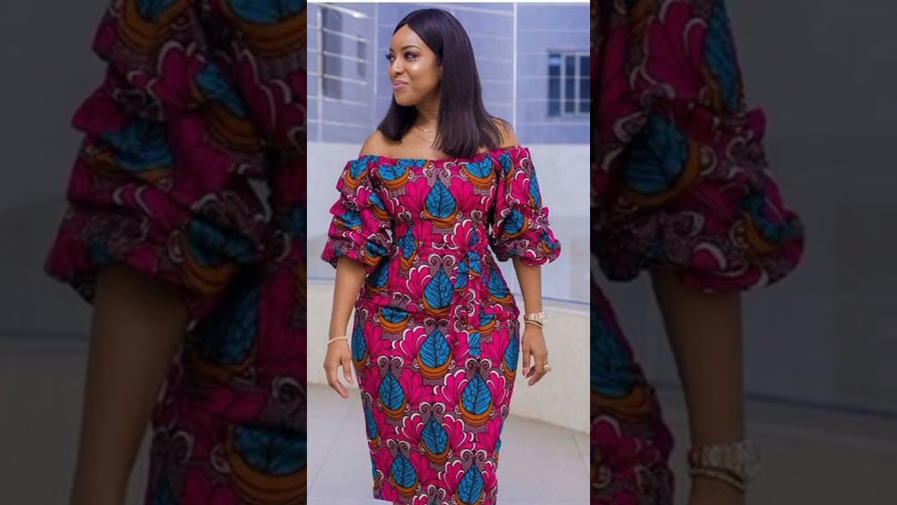 +20 mod&egrave;les de #robes courtes pour femme en pagne africain/ #mod&egrave;les de robes courtes en #pagne .