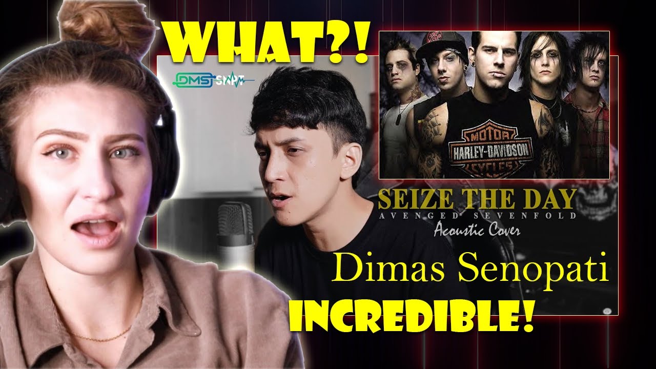 Реакция на акустический кавер Димаса Сенопати «Avenged Sevenfold Seize the Day»