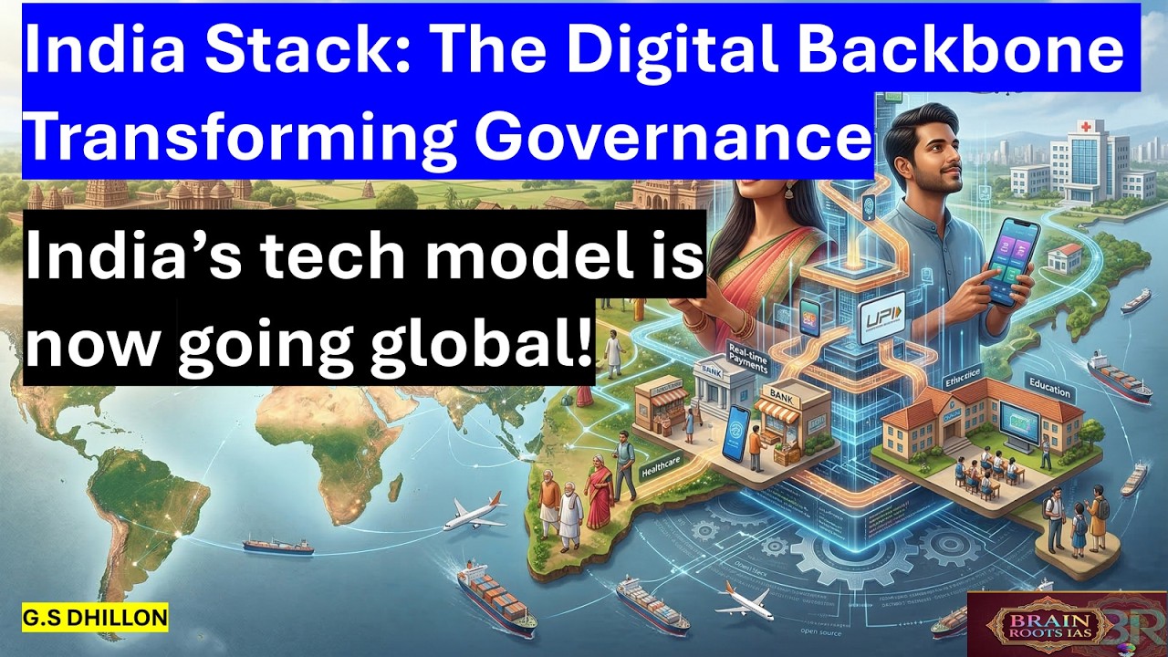 India Stack: The Digital Backbone Transforming Governance || UPSC Current Affairs