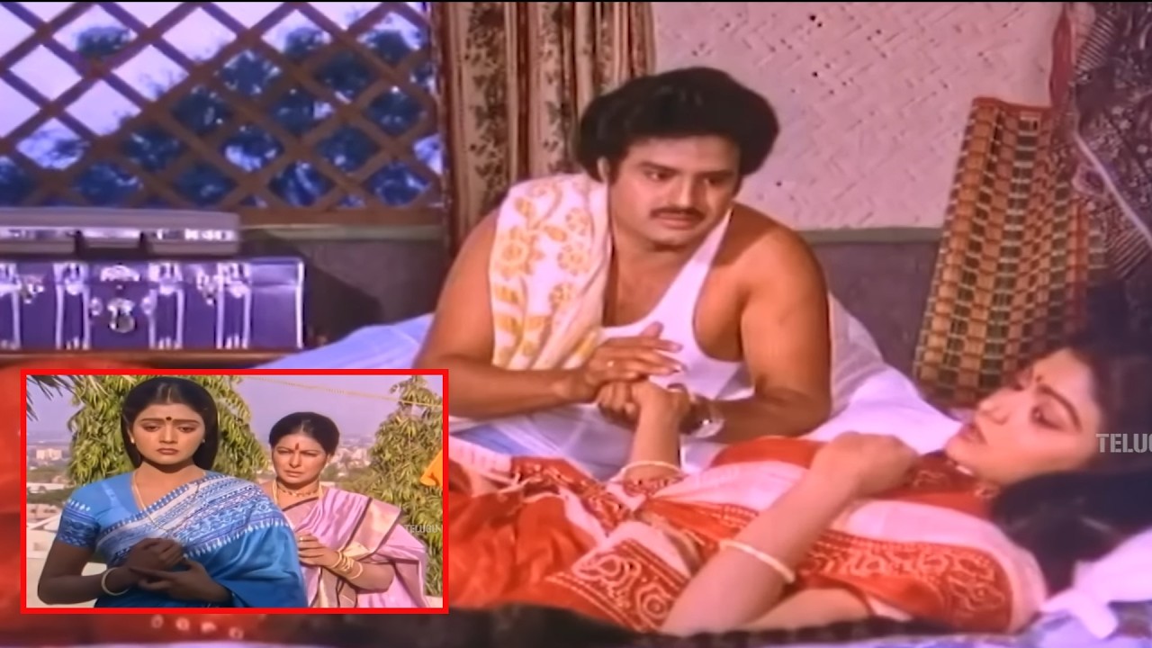 Balakrishna & Bhanupriya Emotional Scene | Telugu Movie Scenes | Telugu Comedy | @TeluguVideoZ