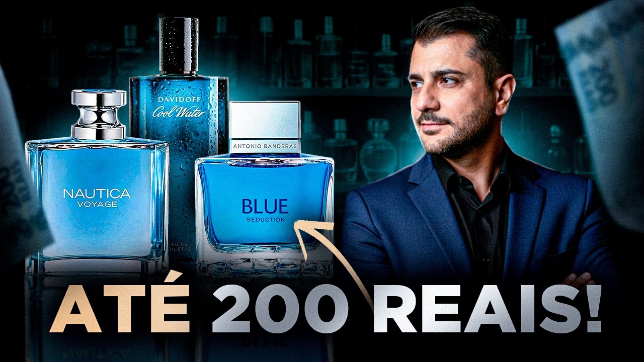 8 Perfumes Importados AZUIS por menos de R$ 200! (Melhor Custo-Benefício)