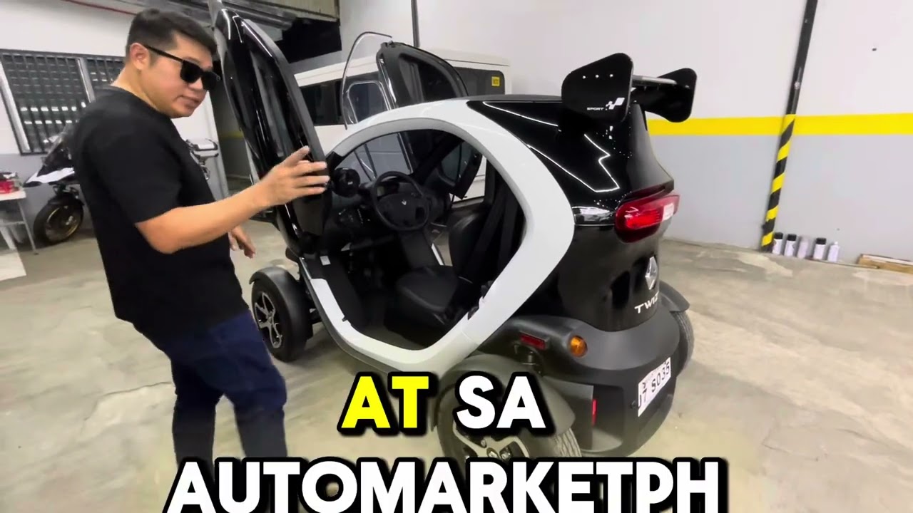 electric car , Toys for the big boys, Renault Twizy , Four wheeler , Cute , sporty,