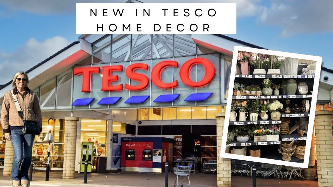 COME SHOP TESCO HOME & HAUL - New In Spring Home Decor 🌷🌼