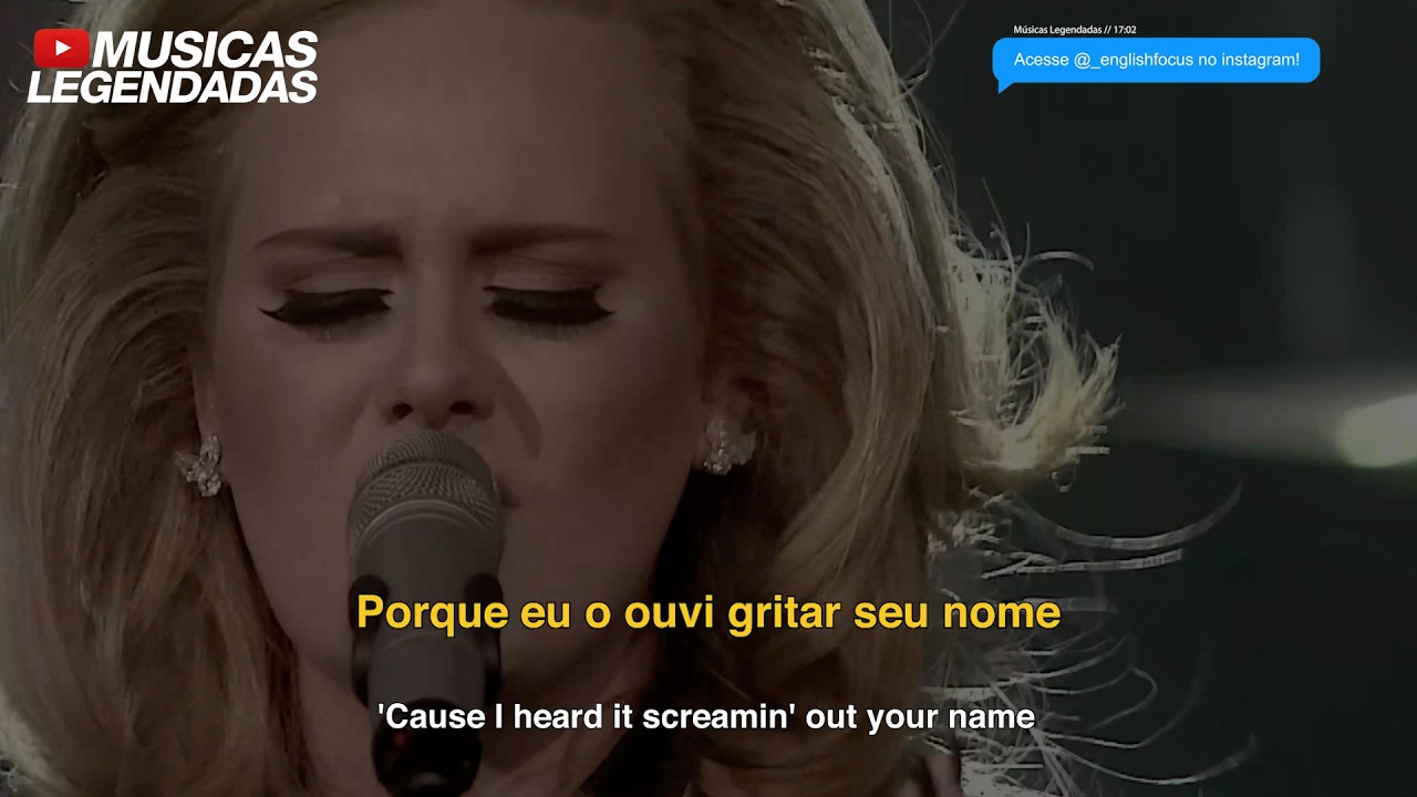 (Ao vivo) Adele - Set Fire To The Rain (Legendado | Lyrics + Tradu&ccedil;&atilde;o)