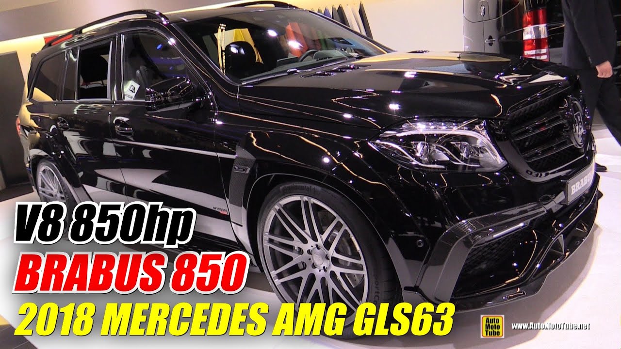2018 Mercedes AMG GLS63 Brabus 850 - Exterior Interior Walkaround - 2017 Frankfurt Auto Show