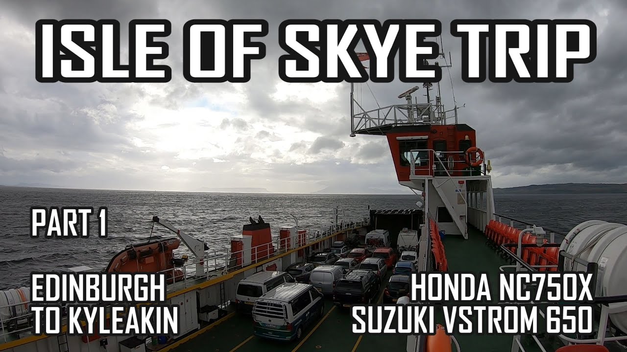MJX Motoblog - Isle of Skye Trip - PART 1 - Suzuki Vstrom 650