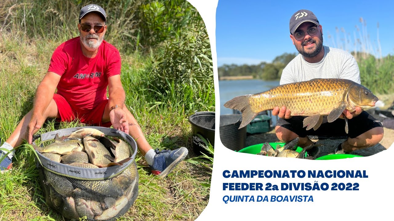 Campeonato Nacional Feeder 2ª Divisão Individual - 5ª e 6ª Prova 🎣