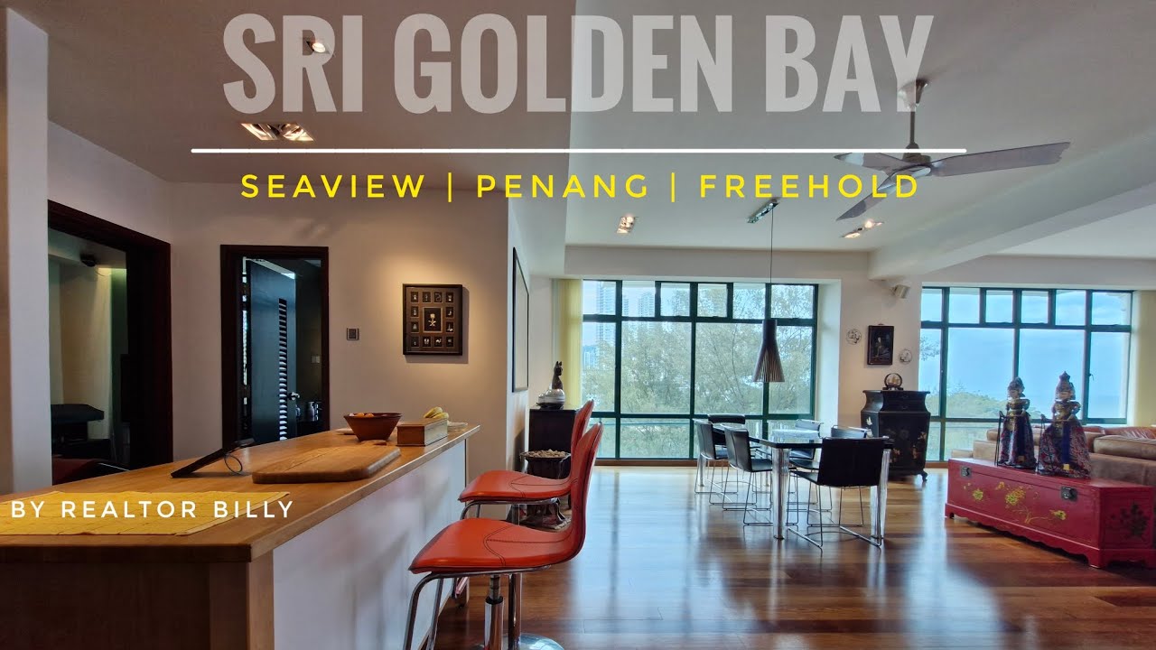Penang Best Seaview Condominium- Beachfront Sri Golden Bay 2300sf | Freehold | Penang | Seaview 