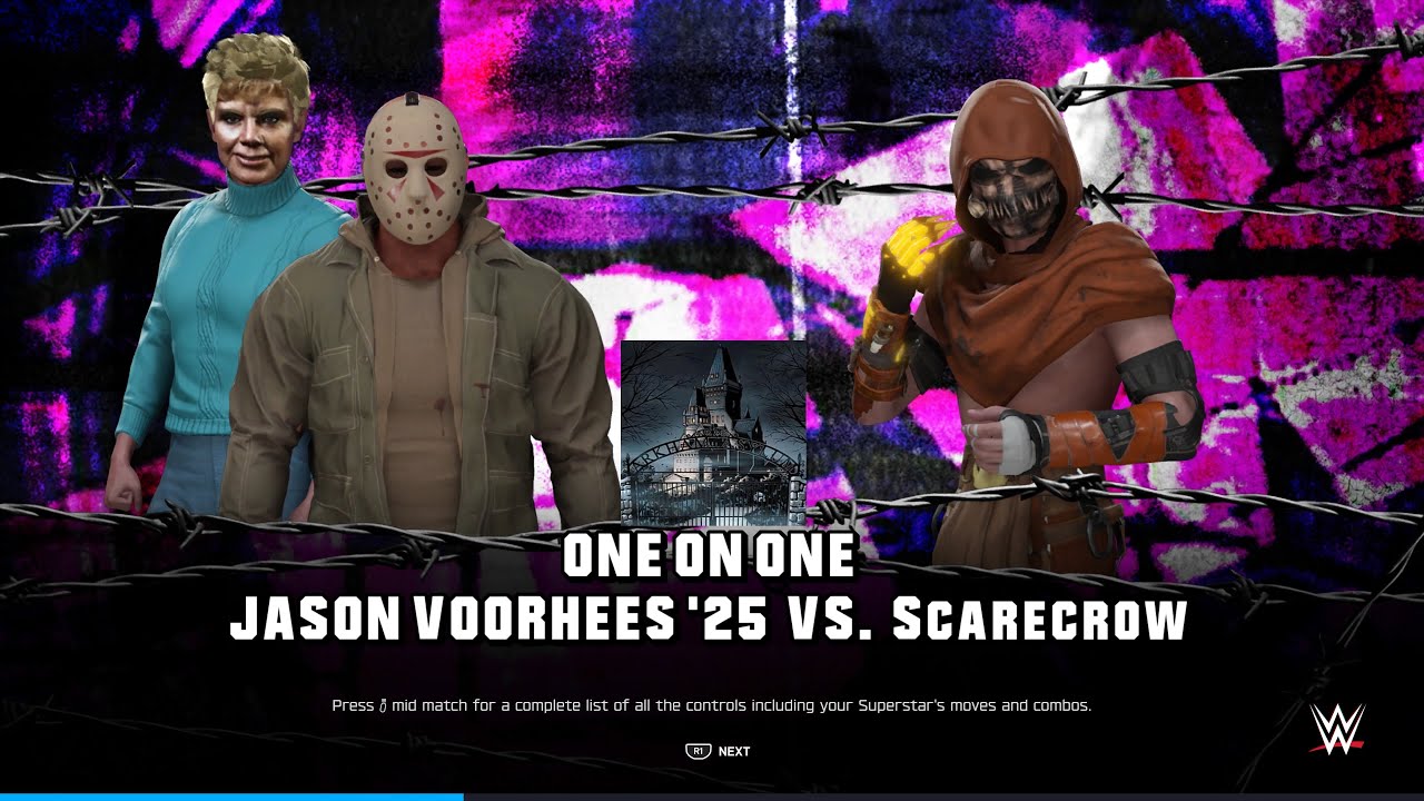 WWE 2K25 Friday The 13th