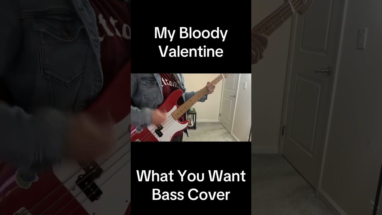My Bloody Valentine - What You Want (Bass Cover + Tab)