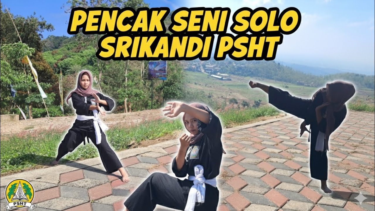 SRIKANDI PSHT!Jurus Solo Spel Pencak Seni Paling Menawan | Indahnya Gerak Setia Hati Terate 