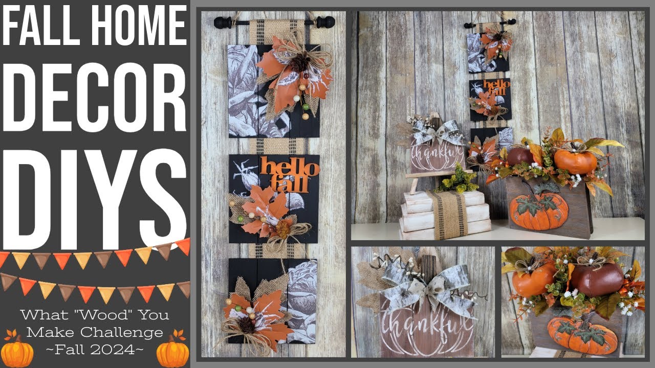 Fall Home Decor DIYs | What 