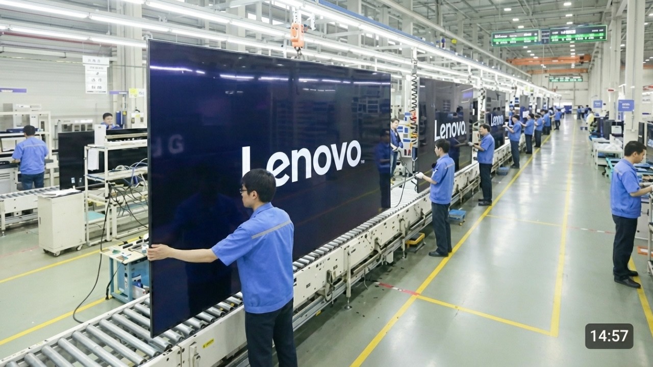 How Does a $20B Gaming Monitor Get Made? Inside Lenovo Legion's 2027 Factory Line