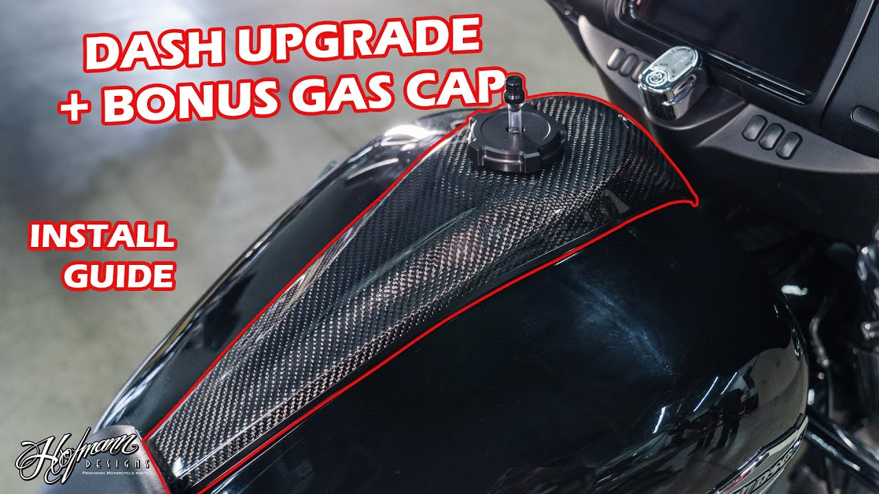 2008 & Later Road Glide/Street Glide Carbon Fiber Dash Installation