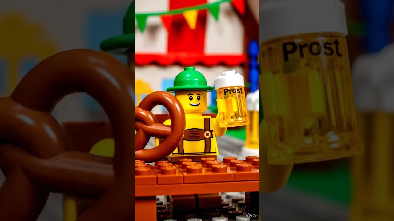 🇩🇪 LEGO Germany Tour in 8 Seconds! | Stop-Motion Brickfilm