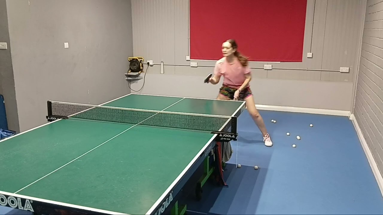 Backhand and forehand spin against backspin multiball