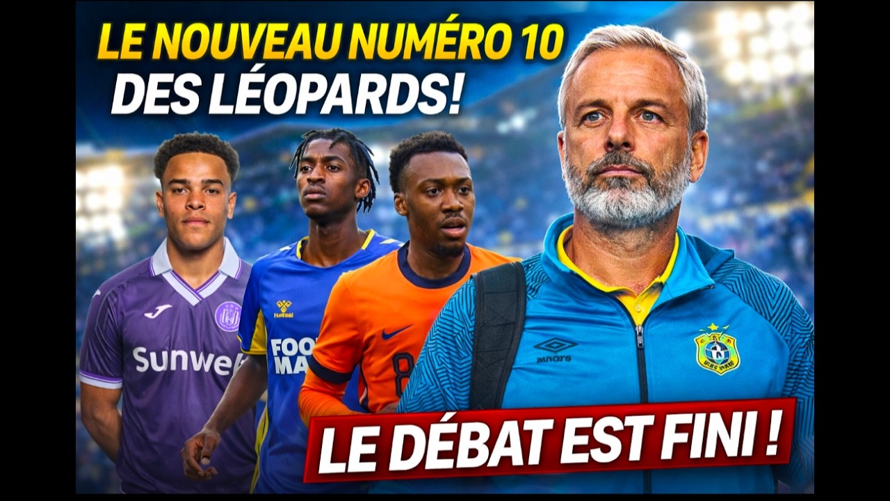 Numéro 10 confirmé chez les Léopards RDC : la sélection passe au niveau supérieur !