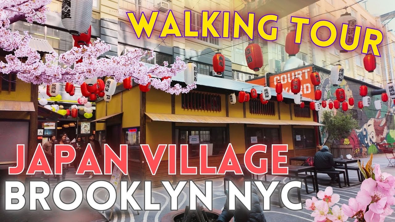 Japan Village Brooklyn New York City Walking Tour