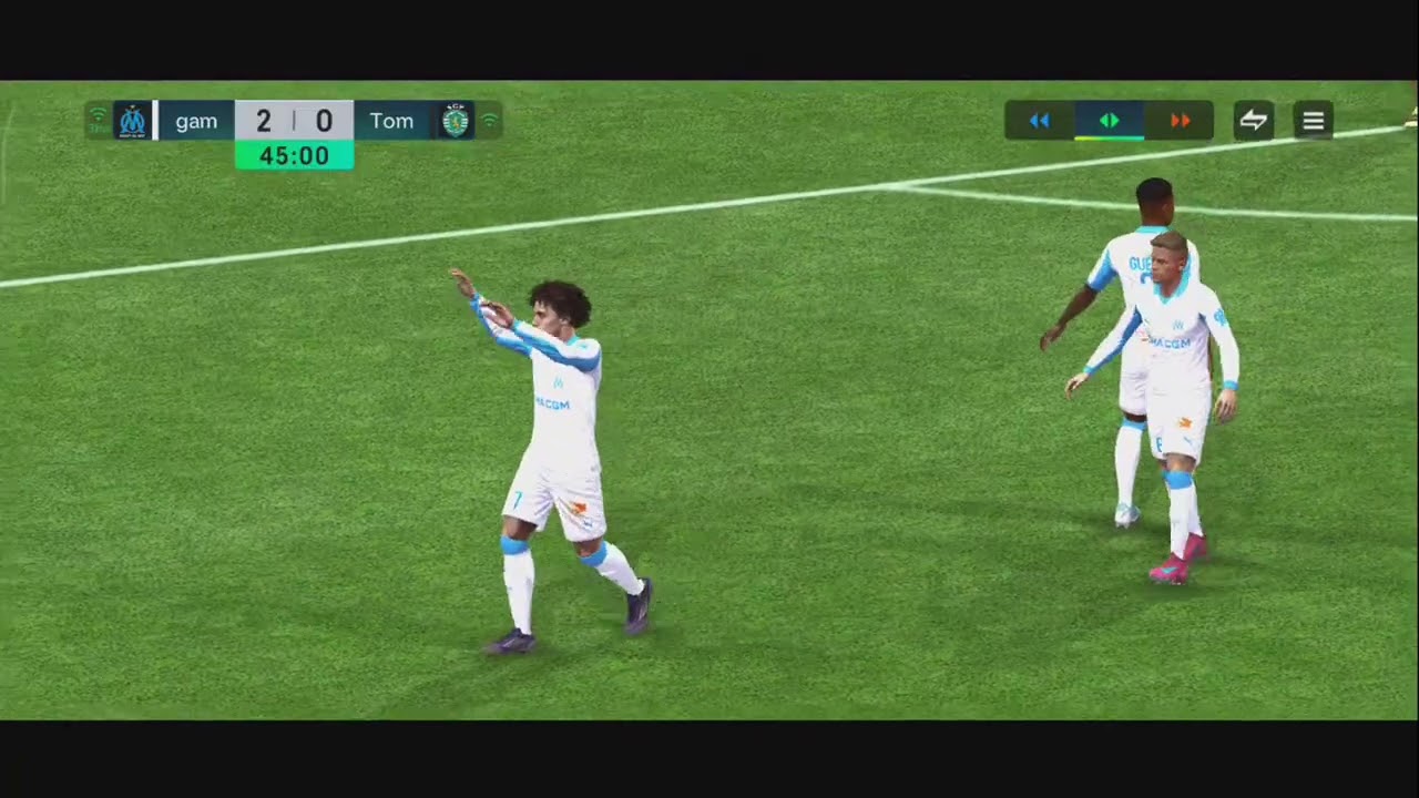 FC Mobile⚽: Olympique de Marsella⚪🔵 VS Sporting de Lisboa⚫⚪Division Rivals🤝 Seguimos🔝💪🏻Campeón de FC