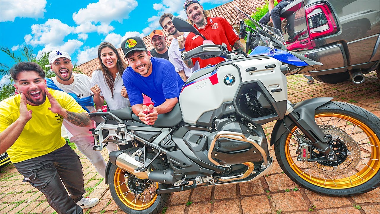 REA&Ccedil;&Atilde;O DOS MEUS AMIGOS AO VER MINHA MOTO NOVA