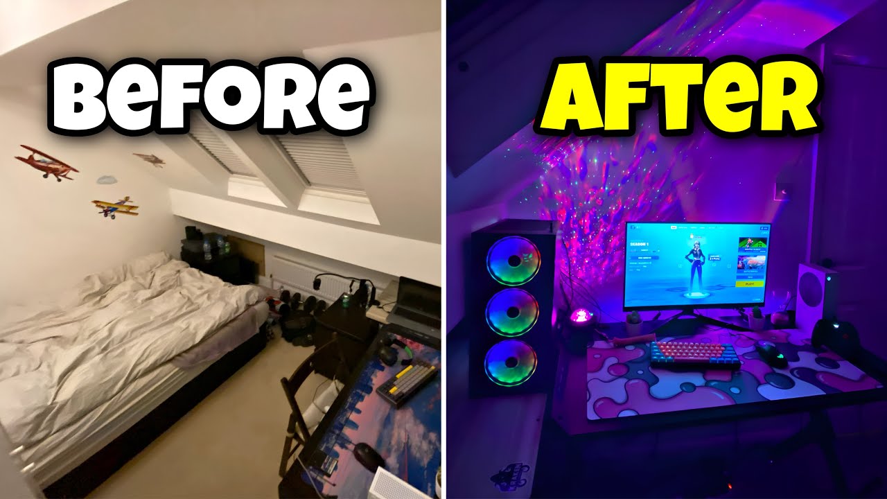 Transforming My Brothers Room Into His Dream Room!