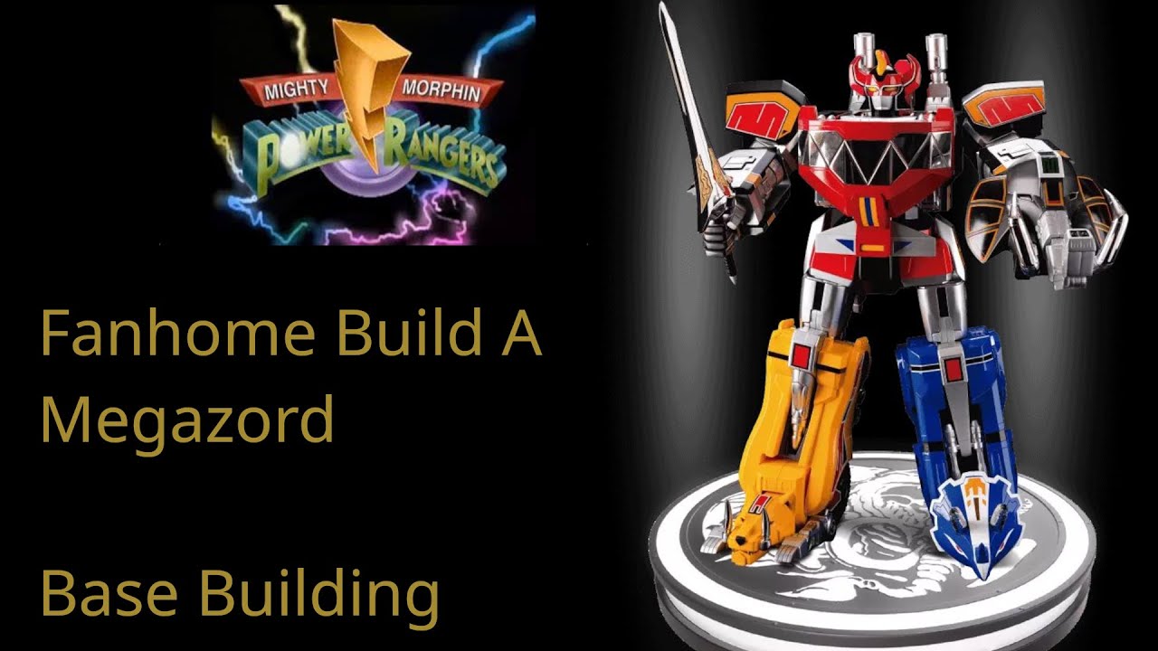 Fanhome Power Rangers Build A Megazord Premium Display Base