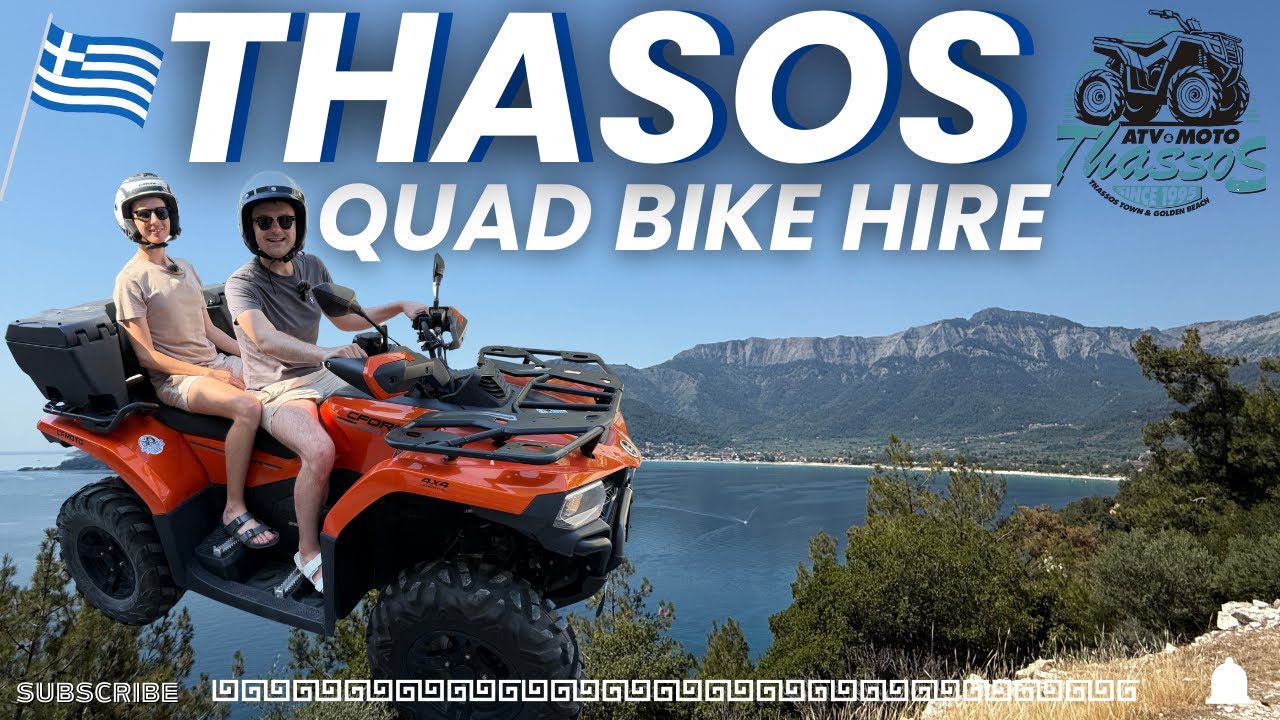 Beaches, Views & a Quad Bike! Exploring Thasos Island in a Day