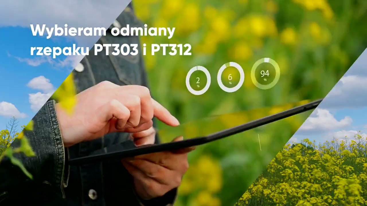 Odmiany Rzepaku Pioneer&reg; Protector Sclerotinia (PT303 i PT312)