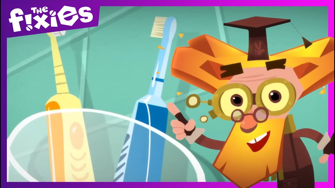 Grandpus explains all about brushing your teeth, and why it's important! 🦷 | Learn with The Fixies