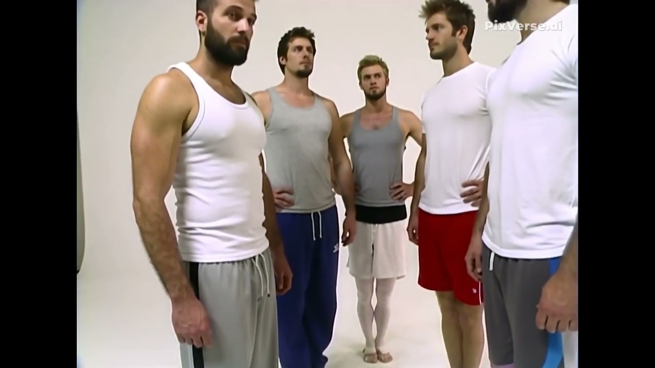 Sesame Street Feet Ending: 5 Exhausted Barefoot Gay Men