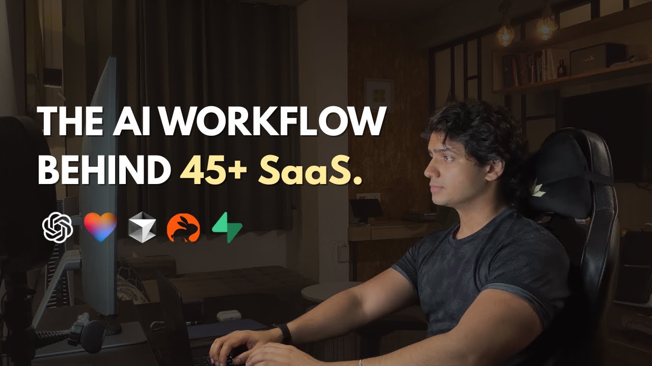 The AI Workflow That Built 45+ SaaS in 12 Months (Full Breakdown)
