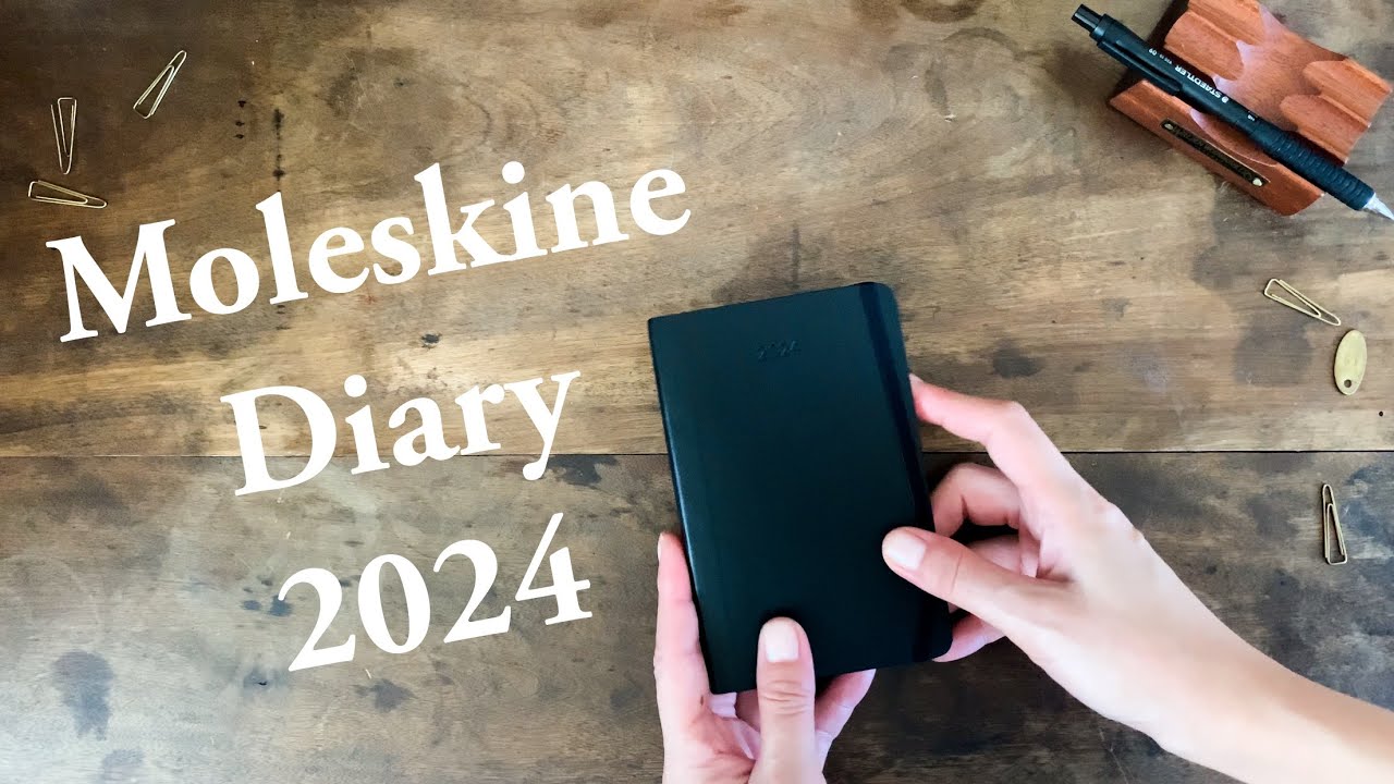 【手帳レビュー】小さくてもボリューム満載！モレスキン ダイアリー2024 ポケットサイズが凄かった［Moleskine Monthly Diary］