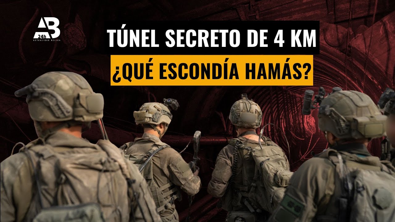 Israel destruye un túnel de 4 km de Hamás en Gaza: ¿qué había bajo tierra?