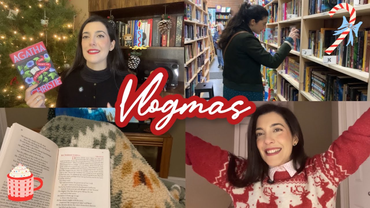 Vlogmas🎄Literary Tasting ❤️