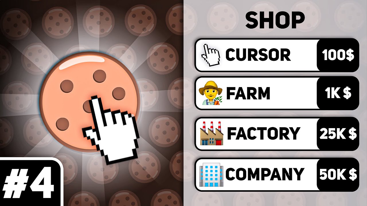 How to make Cookie Clicker Game in Scratch (Part 4 - Shop & Upgrades)