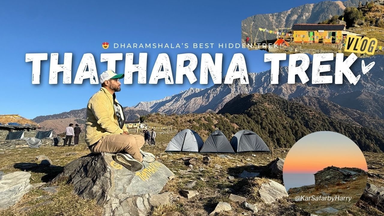 Triund se Thatharna Trek is 10x Better & Less Crowded! 😍 Dharamshala’s Best Hidden Trek ⛺ Full Info