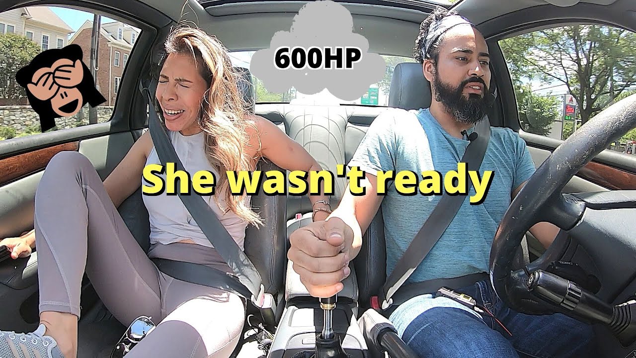 Scaring Bae in my 600HP Lexus SC300!