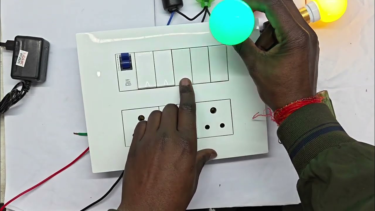 12 model switch board wiring connection kaise kare|complete !
