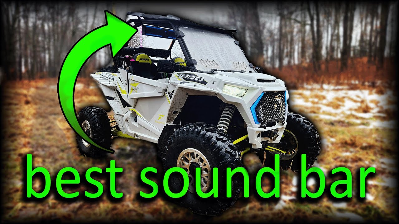 Kemimoto 500W Sound Bar—Insane Audio for Your UTV!