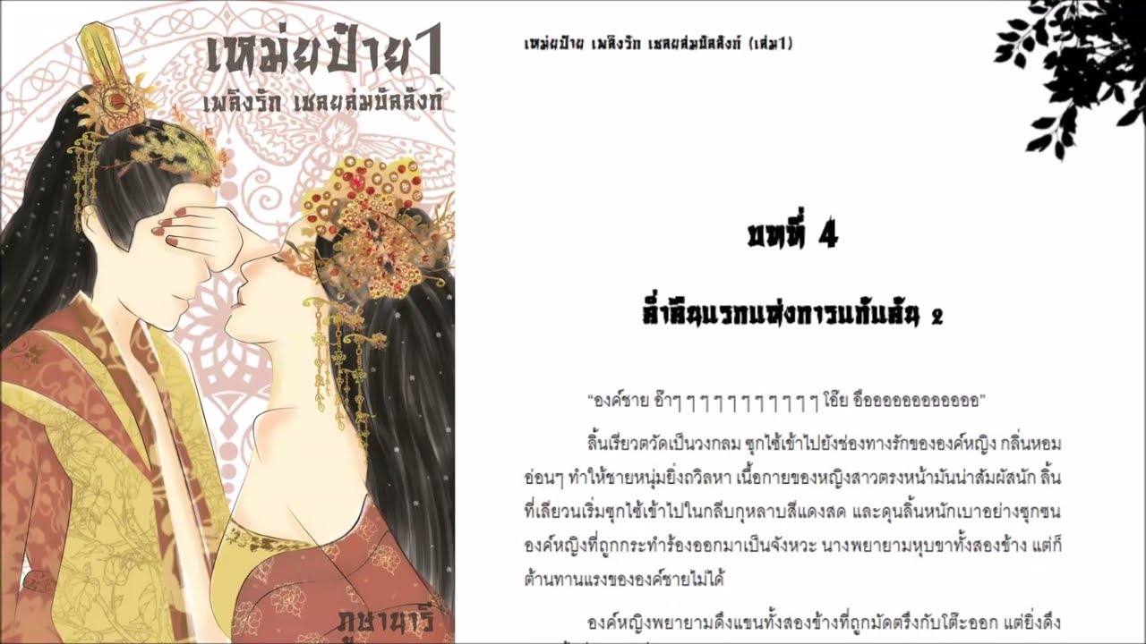 เหม่ยป๋าย เพลิงรัก เชลยล่มบัลลังก์ บทที่4 ค่ำคืนแรกแห่งการแก้แค้น2 (นิยายเสียง) | ภูษานารี